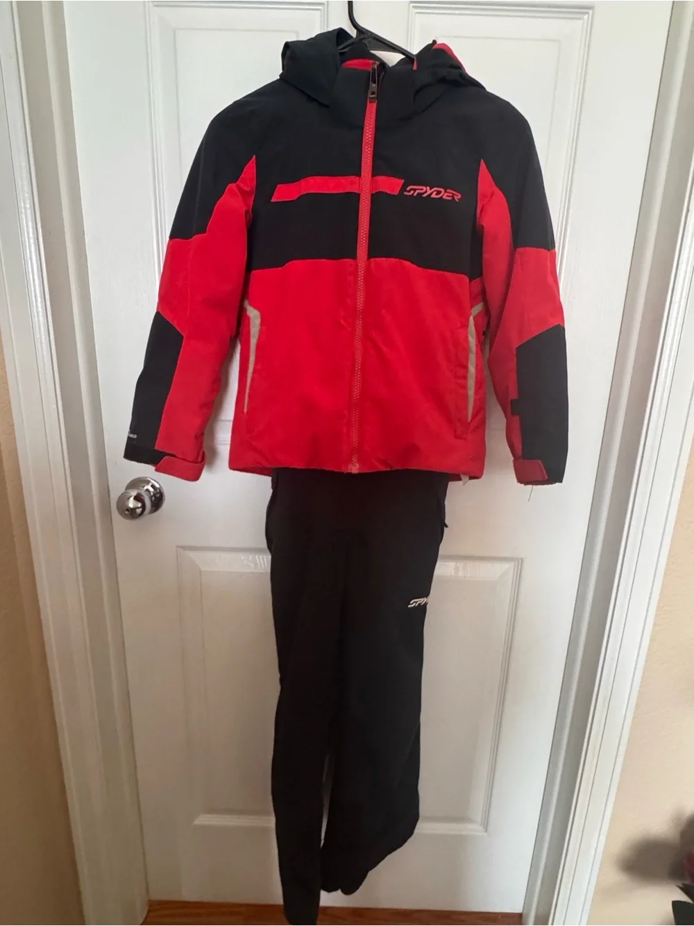 Boys Spyder Jacket and snow pants set